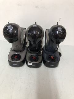 3 X DELONGHI NESCAFE DOLCE GUSTO INFINISSIMA COFFEE MACHINES