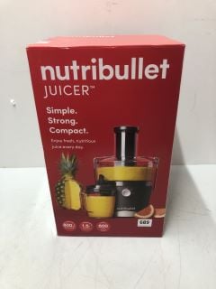 NUTRIBULLET JUICER