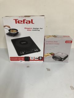 2 X ITEMS TO INC TEFAL EVERYDAY SLIM INDUCTION HOB