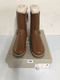 JOHN LEWIS LEIA 2 TAN BOOTS - SIZE: 6 (611276)