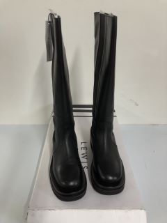 JOHN LEWIS VIOLETTA BLACK BOOTS SIZE: 8 (655262)