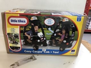 LITTLE TIKES COZY COUPLE CAB TAXI