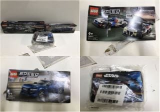 3 X LEGO ITEMS TO INC LEGO SPEED CHAMPIONS FORD MUSTANG DARK HORSE