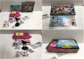 BOX OF ITEMS TO INC HARRY POTTER MONOPOLY