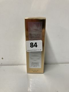 ESTEE LAUDER RE-NUTRIV ULTRA RADIANCE LIQUID MAKEUP SPF 20 (SEALED) - RRP £105 (611302)