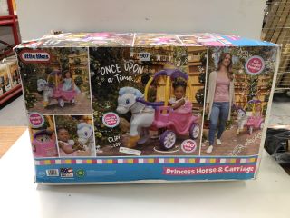 LITTLE TIKES PRINCESS HORSE & CARRIAGE