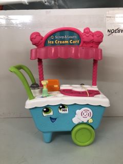 LEAP FROG SCOOP & LEARN ICE CREAM CART