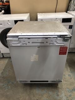 HOOVER UNDERCOUNTER FRIDGE MODEL NO: HBRUP (EX DISPLAY)