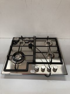 ZANUSSI GAS HOB MODEL NO: ZGH66424XX (EX DISPLAY)