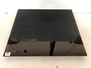 NEFF ELECTRIC HOB MODEL: T16NBE1L (EX DISPLAY)