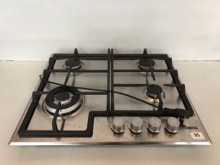 ZANUSSI INTEGRATED GAS HOB MODEL NO: ZGH66424XX (EX DISPLAY)