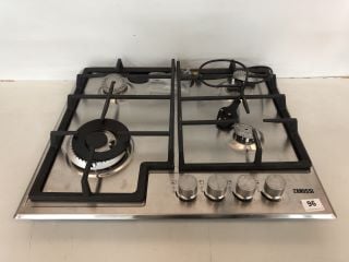 ZANUSSI INTEGRATED GAS HOB MODEL NO: ZGH66424XX (EX DISPLAY)