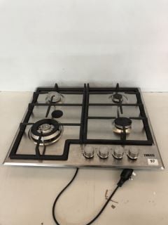 ZANUSSI INTEGRATED GAS HOB MODEL NO: ZGH66424XX (EX DISPLAY)