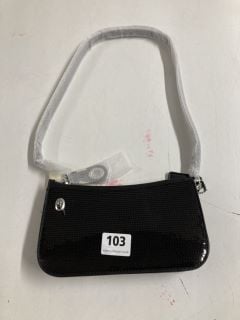 COACH NEW YORK SHOULDER BAG IN BLACK (CAGE NUMBER 688006)