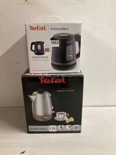 2 X ITEMS INCL. TEFAL COPPER TOUCH KETTLE