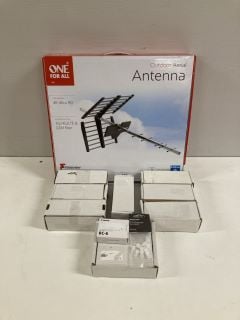 QTY OF ITEMS TO INCLUDE ONE FOR ALL OUTDOOR AERIAL ANTENNA (CAGE NUMBER 711585)