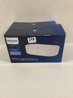 2 X PHILIPS UV-C DISINFECTION MINI BOX(CAGE NUMBER 711117)