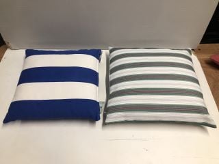 BOX OF CUSHIONS IN VARIOUS SIZES AND DESIGNS (CAGE NUMBER 705258)