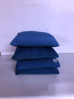 BOX OF CUSHIONS IN VARIOUS SIZES AND DESIGNS (CAGE NUMBER 705609)