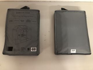 2 X JOHN LEWIS & PARTNERS BARBECUE COVERS (CAGE NUMBER 705609)