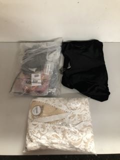 BOX OF CLOTHING IN VARIOUS SIZES AND DESIGNS