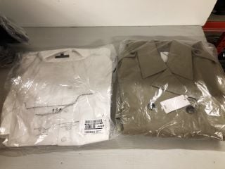 BOX OF CLOTHING IN VARIOUS SIZES AND DESIGNS