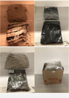 BOX OF CLOTHING IN VARIOUS SIZES AND DESIGNS