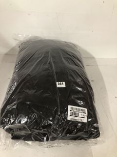 MANGO PARACHUTE PADDED PARKA BLACK SIZE: 12