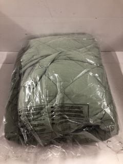 PREMIUM DIAMOND QUILT PADDED COAT KHAKI SIZE: 10