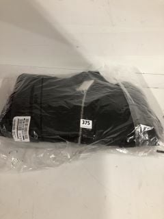 MANGO OVERSIZED BOMBER JACKET BLACK SIZE: M