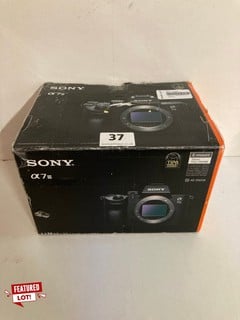 SONY A7 III ILCE 7M E-MOUNT 35MM FULL MOUNT CAMERA - RRP £900 (CAGE NUMBER 74367)