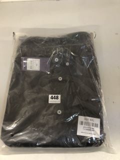 BAD RHINO BLACK SS OXFORD SHIRT SIZE: 4XL