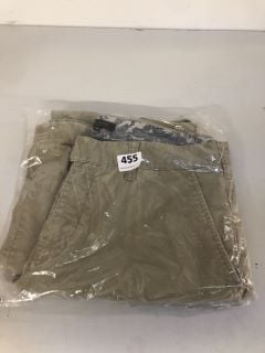 TED BAKER BEIGE TROUSERS SIZE: 34 REGULAR