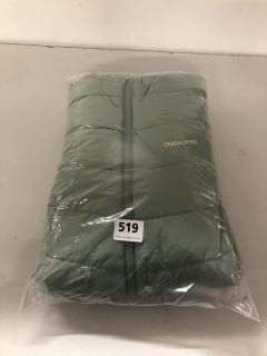 CRAGHOPPERS GREEN COAT SIZE: 18