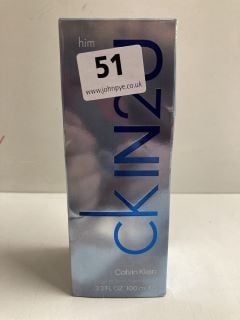 CALVIN KLEIN CK1IN2U EAU DE TOILETTE - 100ML