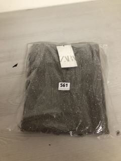 ZARA SEQUIN TROUSERS SIZE: S