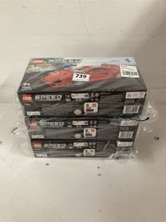 3 X LEGO SPEED CHAMPIONS 9+ 76934 FERRARI F40