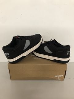 SUPERDRY VEGAN JUMP LOW TOP TRAINERS UK SIZE 10