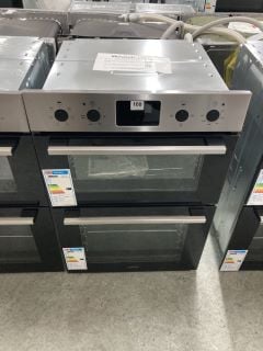 ZANUSSI DOUBLE ELECTRIC OVEN MODEL ZKHNL3X1 RRP £509 (EX-DISPLAY)