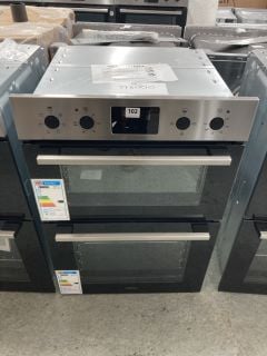 ZANUSSI DOUBLE ELECTRIC OVEN MODEL ZKHNL3X1 RRP £509 (EX-DISPLAY)