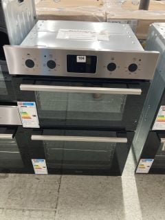 ZANUSSI DOUBLE ELECTRIC OVEN MODEL ZKHNL3X1 RRP £509 (EX-DISPLAY)