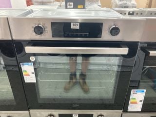 BEKO SINGLE ELECTRIC OVEN MODEL BBIE22300XFP RRP £229 (EX-DISPLAY)