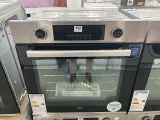 BEKO SINGLE ELECTRIC OVEN MODEL BBIE22300XFP RRP £229 (EX-DISPLAY)