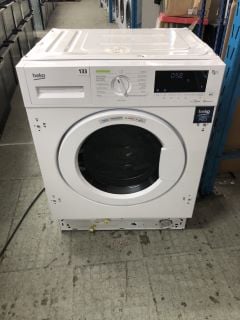 BEKO INTEGRATED WASHER DRYER MODEL WDIK854451 RRP £449 (EX-DISPLAY)