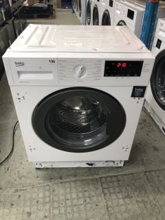 BEKO INTEGRATED 8KG WASHING MACHINE MODEL WTIK76121 RRP £259 (EX-DISPLAY)