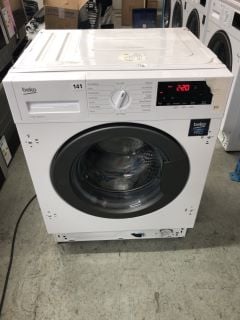 BEKO INTEGRATED 7KG WASHING MACHINE MODEL WTIK76121 RRP £259 (EX-DISPLAY)