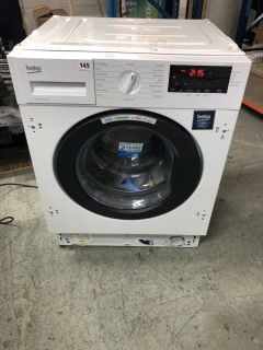 BEKO INTEGRATED 7KG WASHING MACHINE MODEL WTIK76121 RRP £259 (EX-DISPLAY)