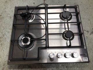 ZANUSSI FOUR RING GAS HOB MODEL ZGM66424XX RRP £249 (EX-DISPLAY)