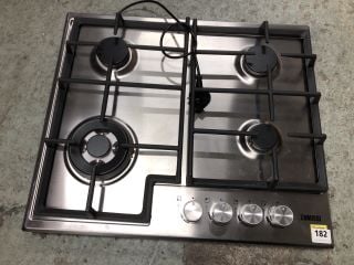 ZANUSSI FOUR RING GAS HOB MODEL ZGM66424XX RRP £249 (EX-DISPLAY)