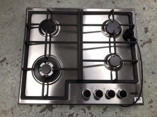 ZANUSSI FOUR RING GAS HOB MODEL ZGM66424XX RRP £249 (EX-DISPLAY)